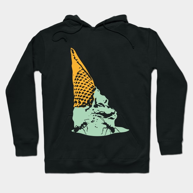 Ants eat icecream Hoodie by bertramskiosk